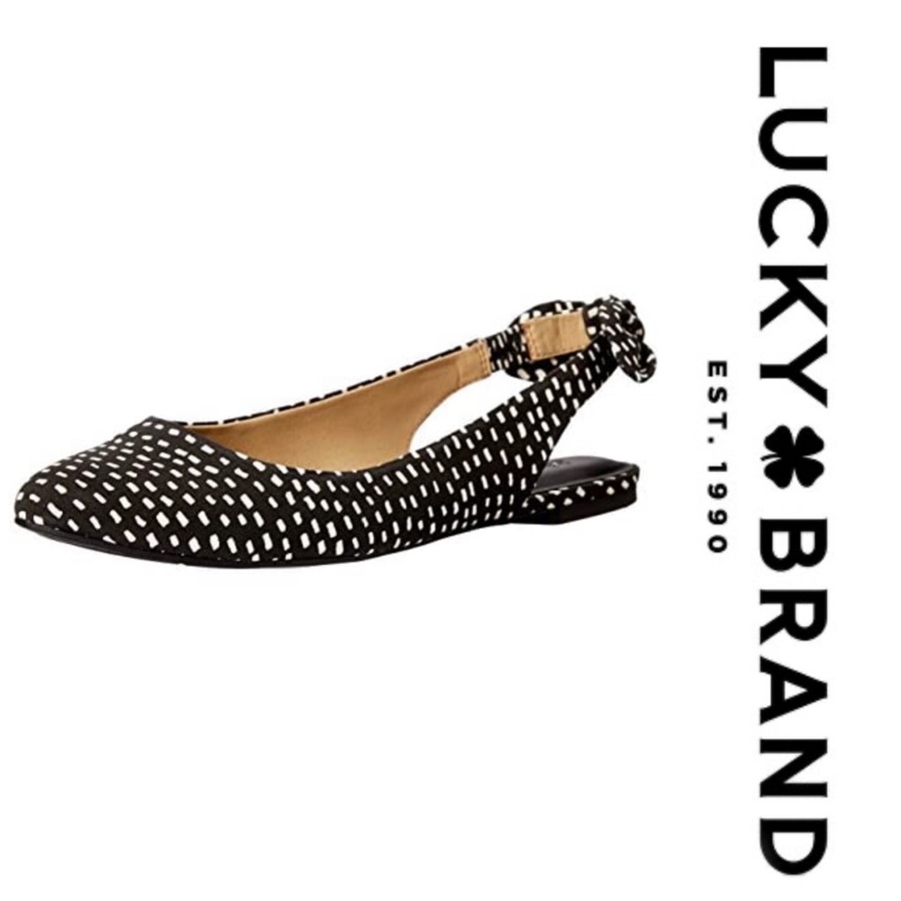 EUC Lucky Brand Alixis Ballet Flats Size 8M